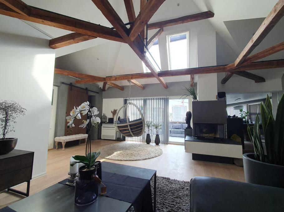 Modern Loftsleilighet Fredrikstad Exteriör bild
