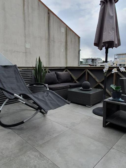 Modern Loftsleilighet Fredrikstad Exteriör bild